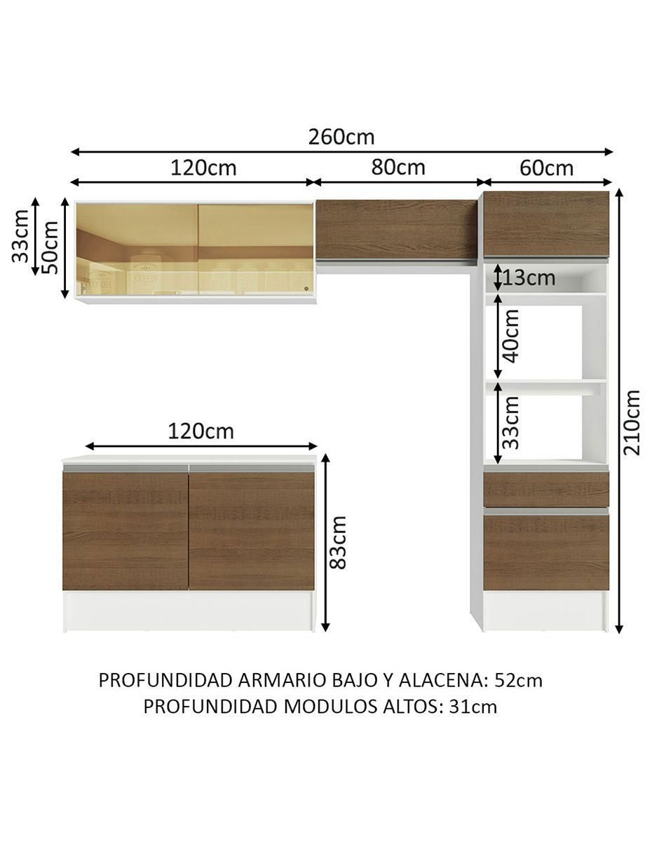 Cocina integral Diamante 12