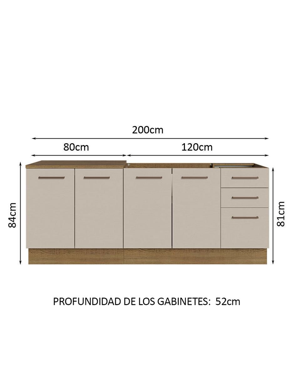 Cocina integral Ágata 8