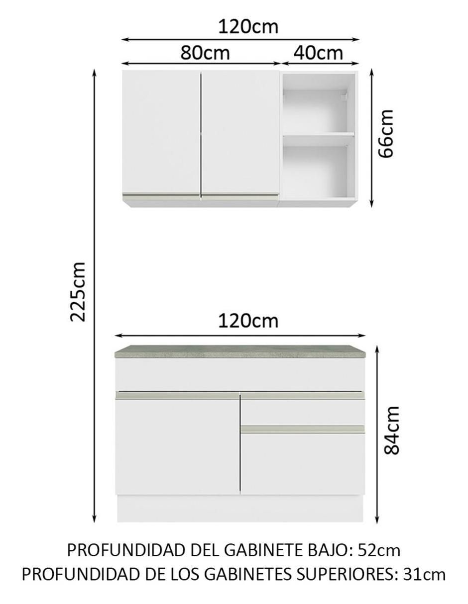 Cocina integral Glamy 10