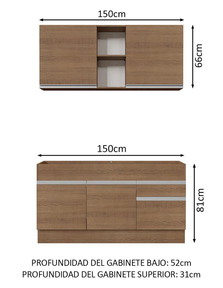 Cocina integral Glamy 11