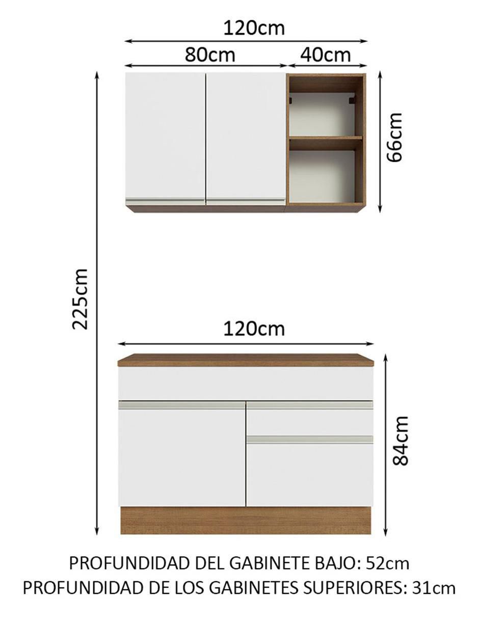 Cocina integral Glamy 10