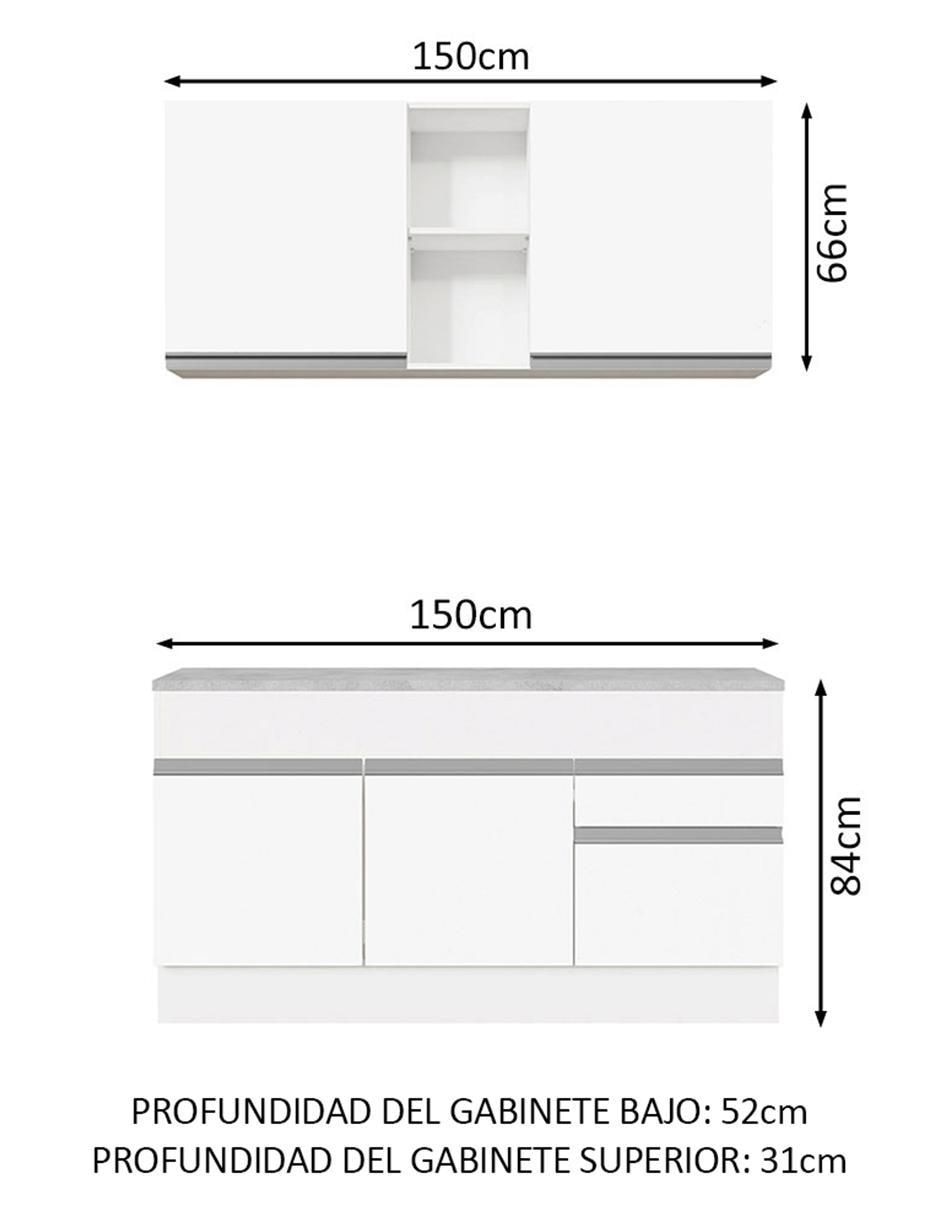 Cocina integral Glamy 12