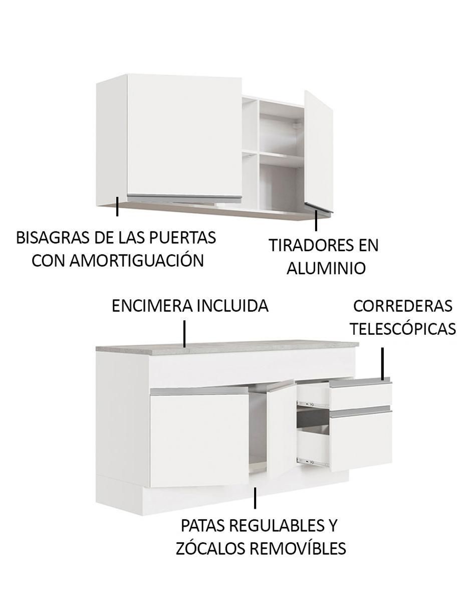 Cocina integral Glamy 3