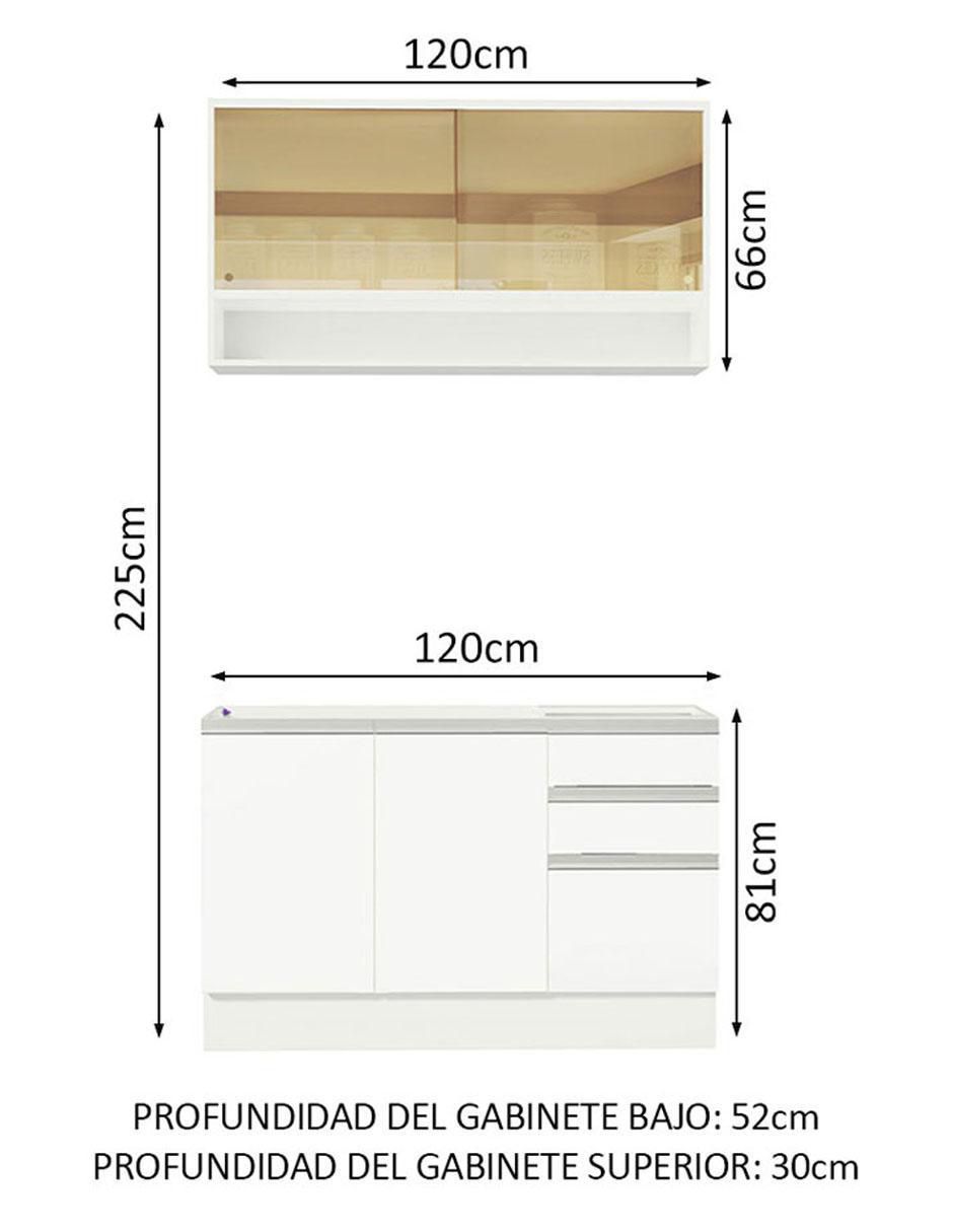 Cocina integral Glamy 10