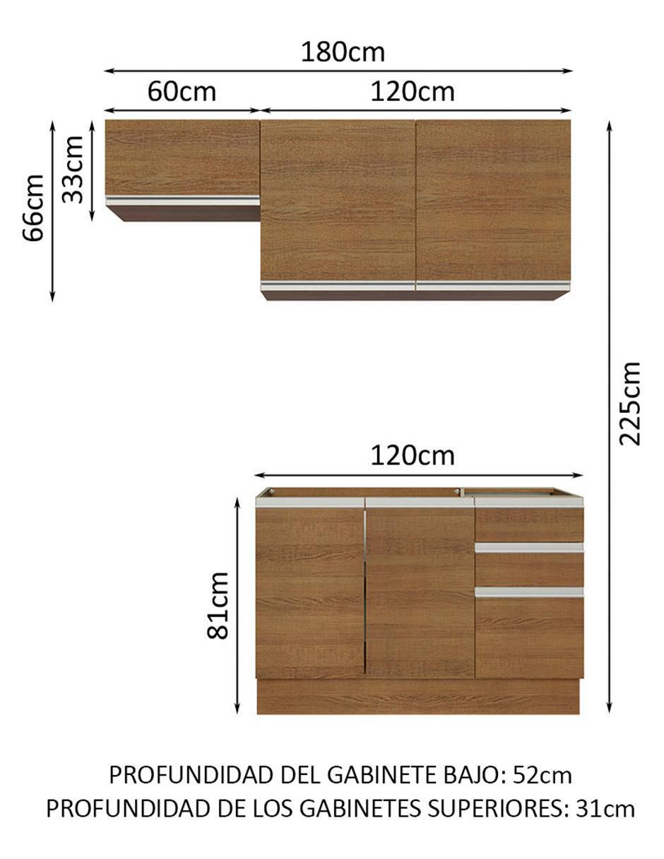 Cocina integral Glamy 12