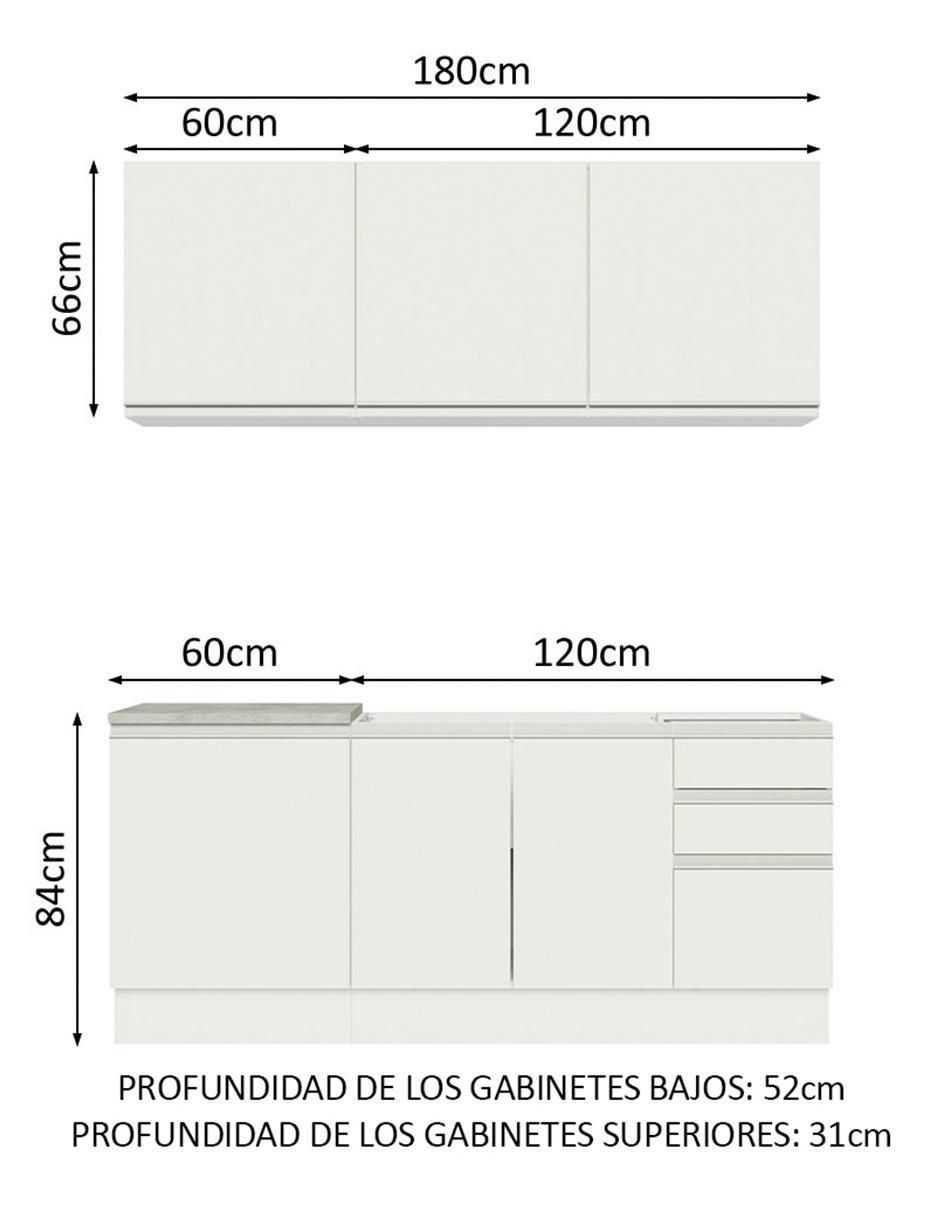 Cocina integral Glamy 12