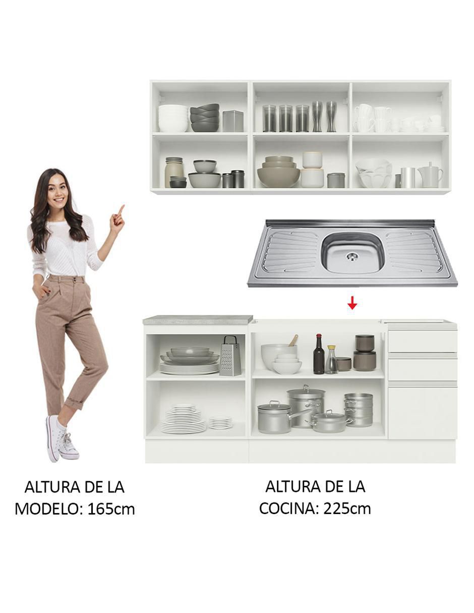 Cocina integral Glamy 13