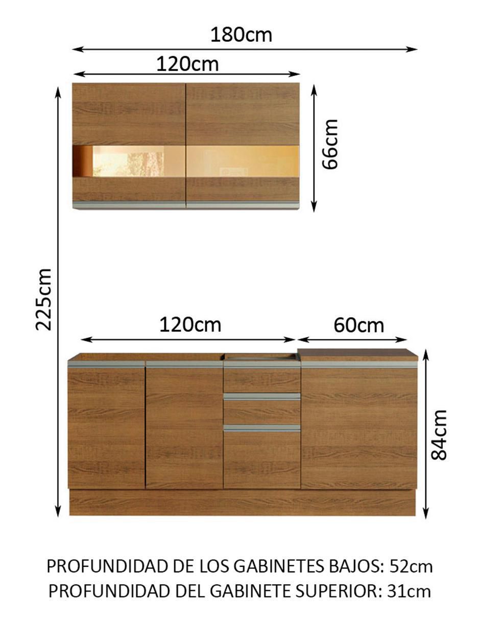 Cocina integral Glamy 12