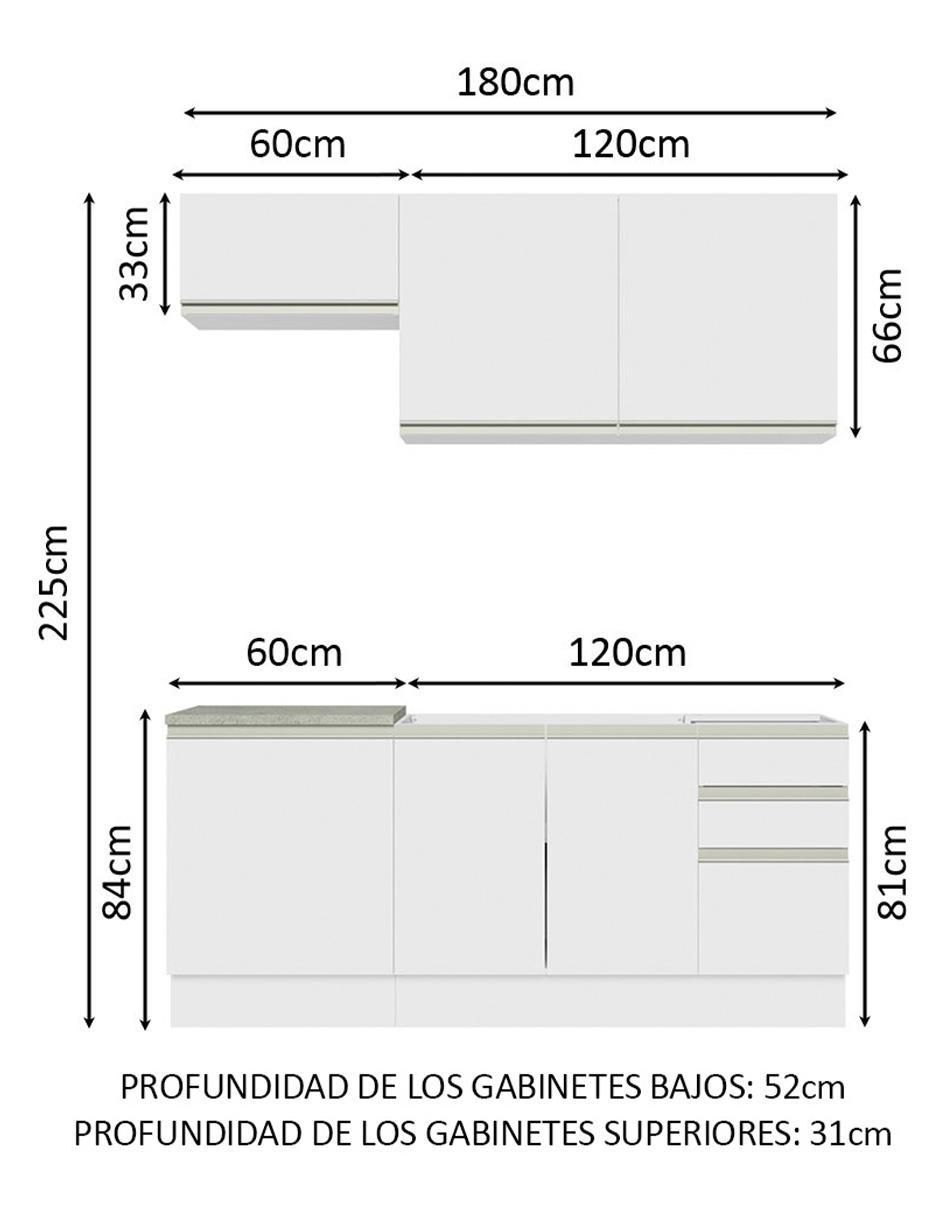 Cocina integral Glamy 10