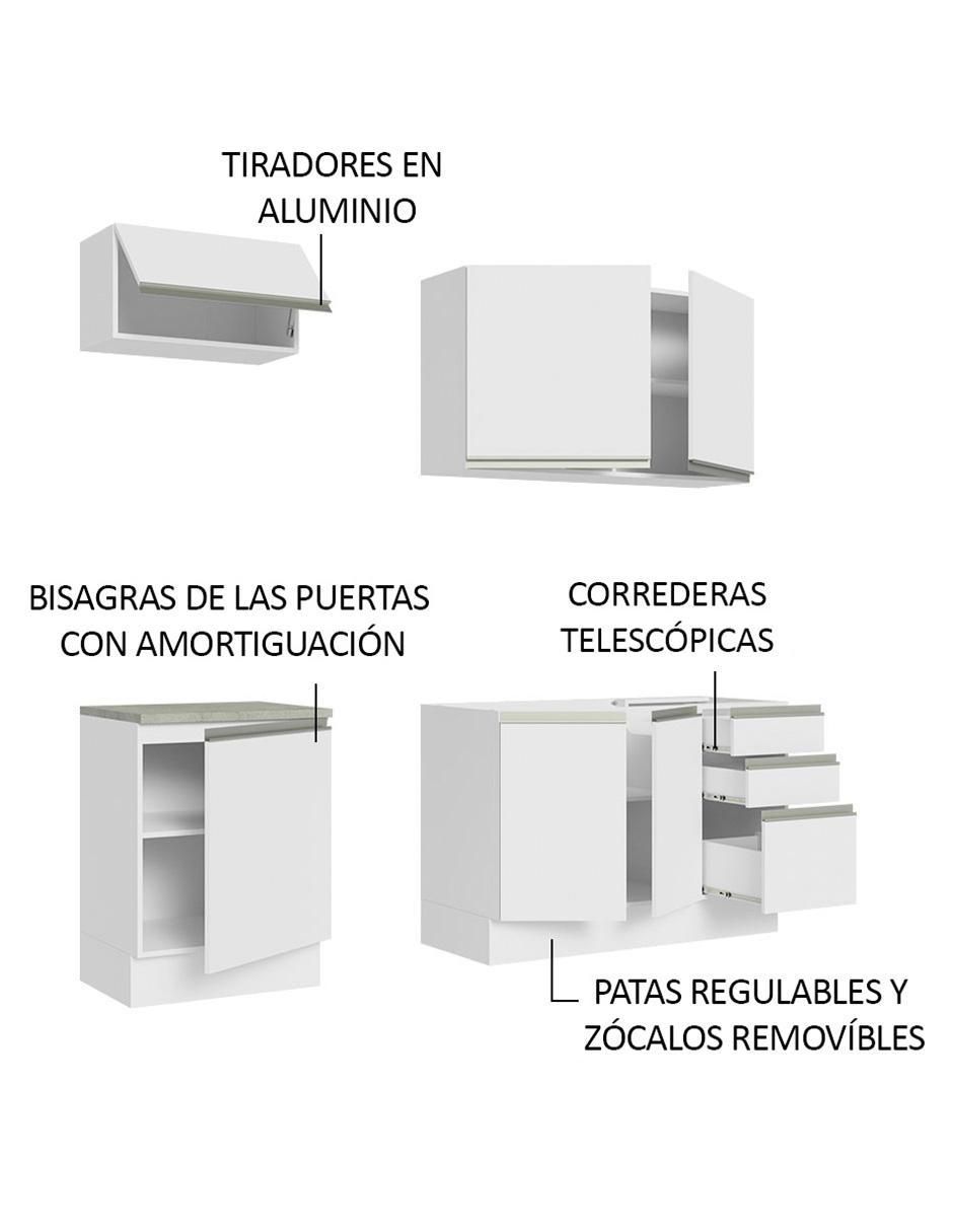 Cocina integral Glamy 6