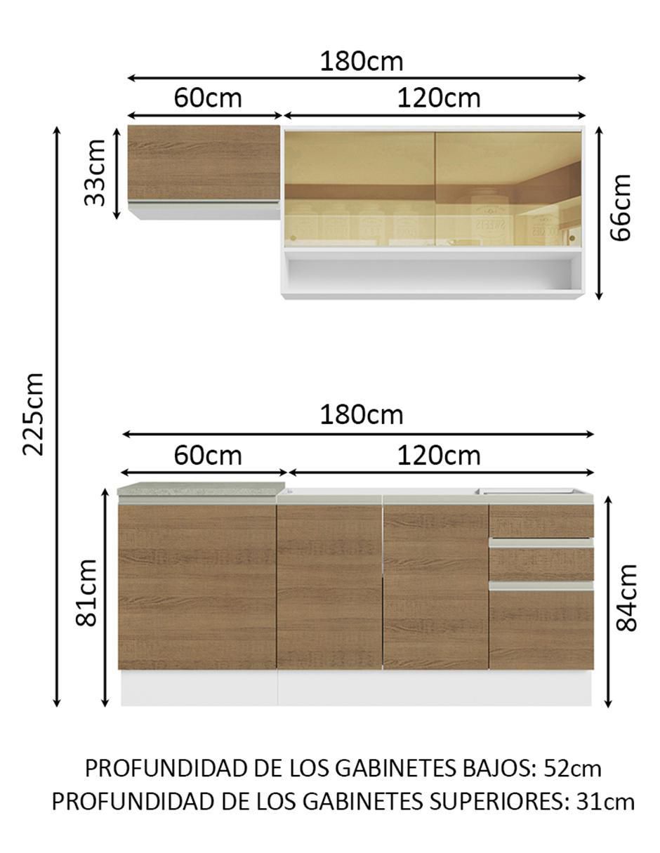 Cocina integral Glamy 11