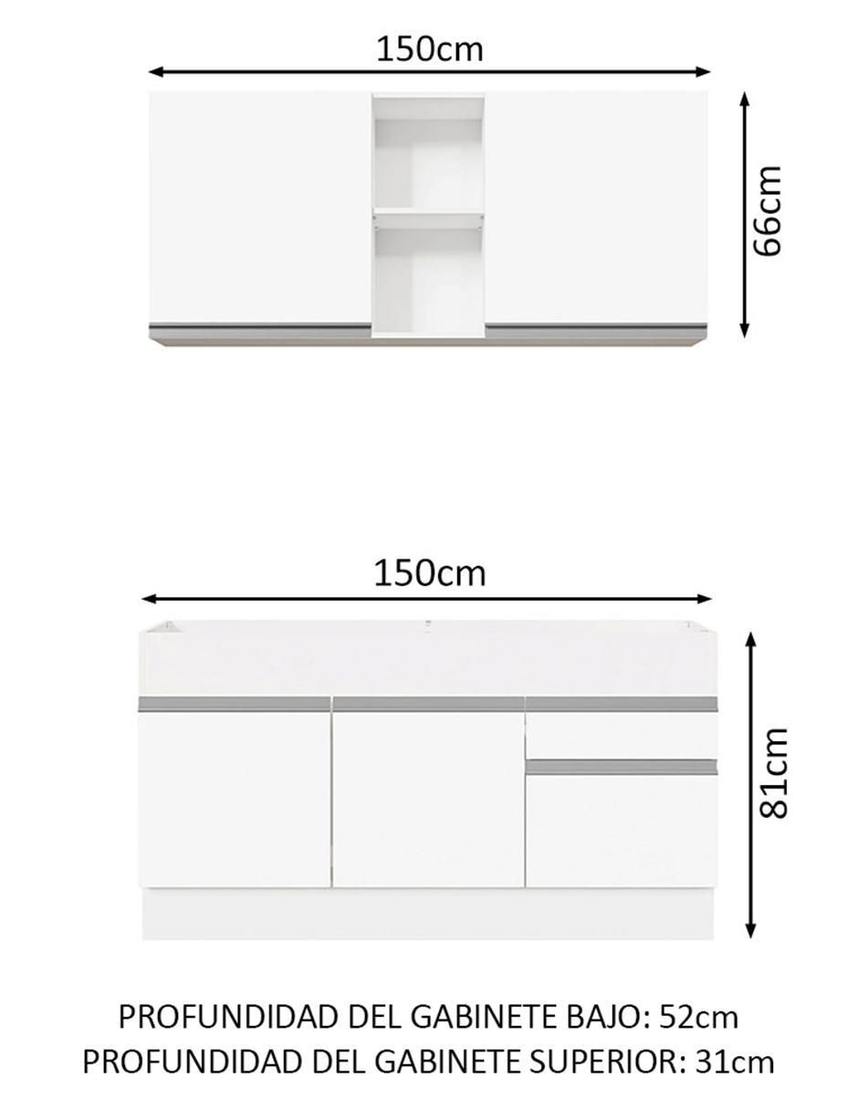 Cocina integral Glamy 12