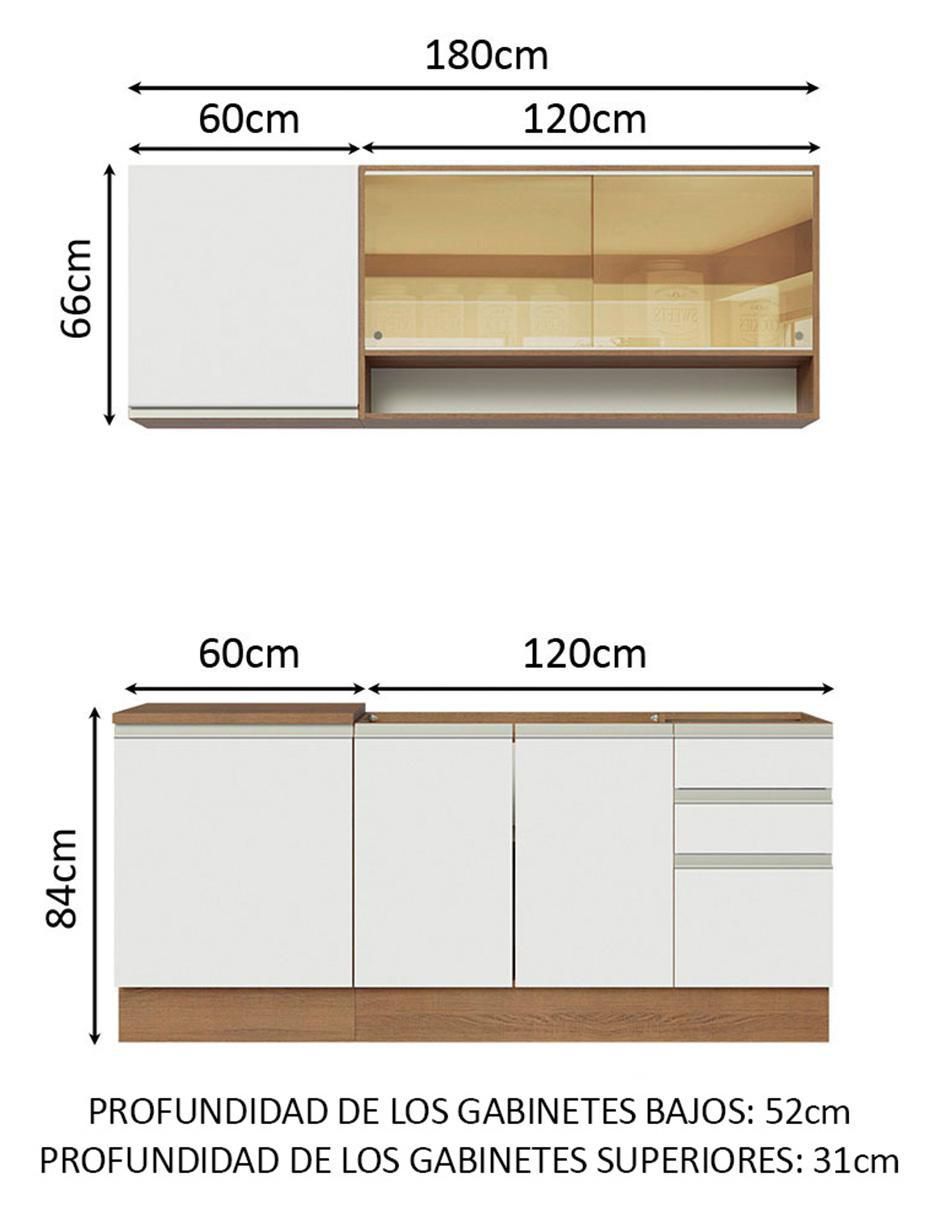 Cocina integral Glamy 12