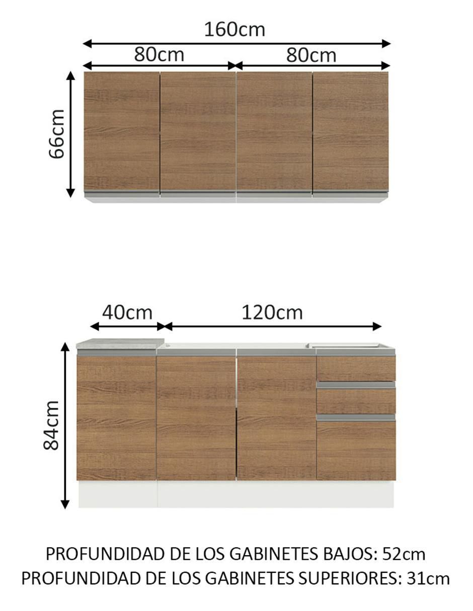 Cocina integral Glamy 11