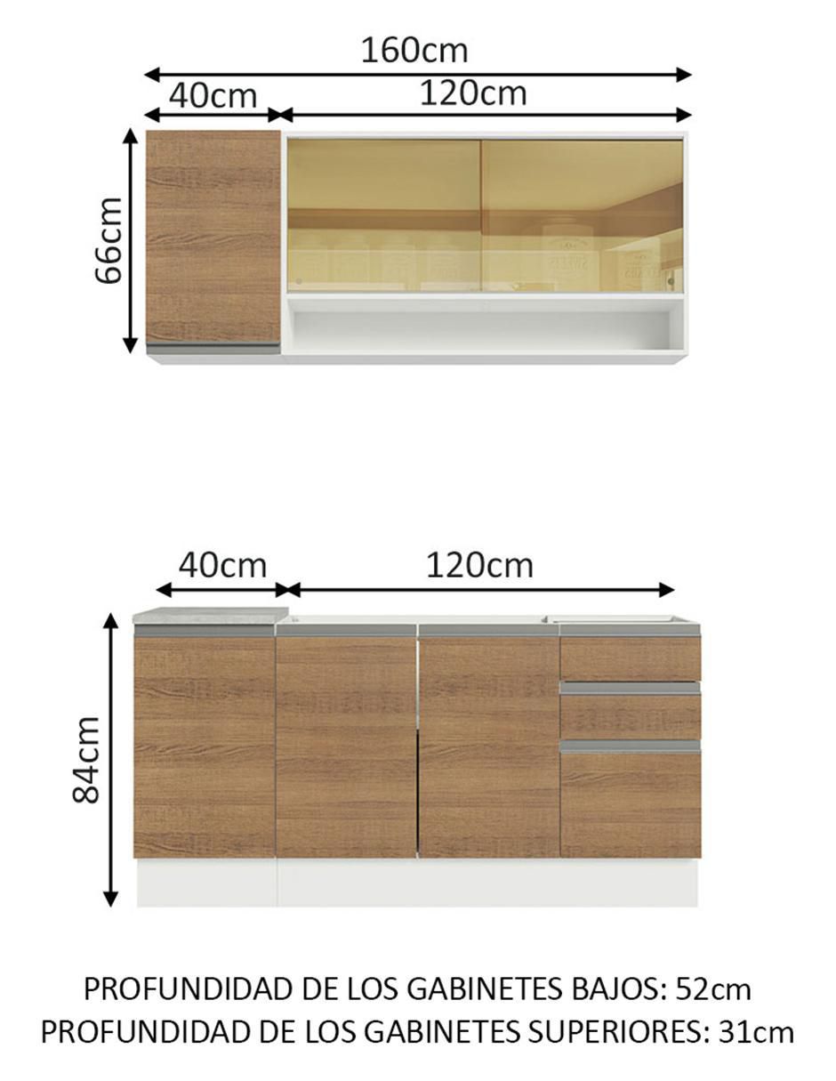 Cocina integral Glamy 13
