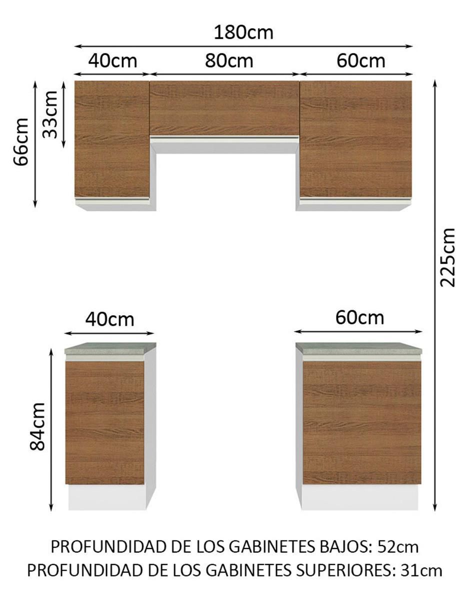 Cocina integral Glamy 11