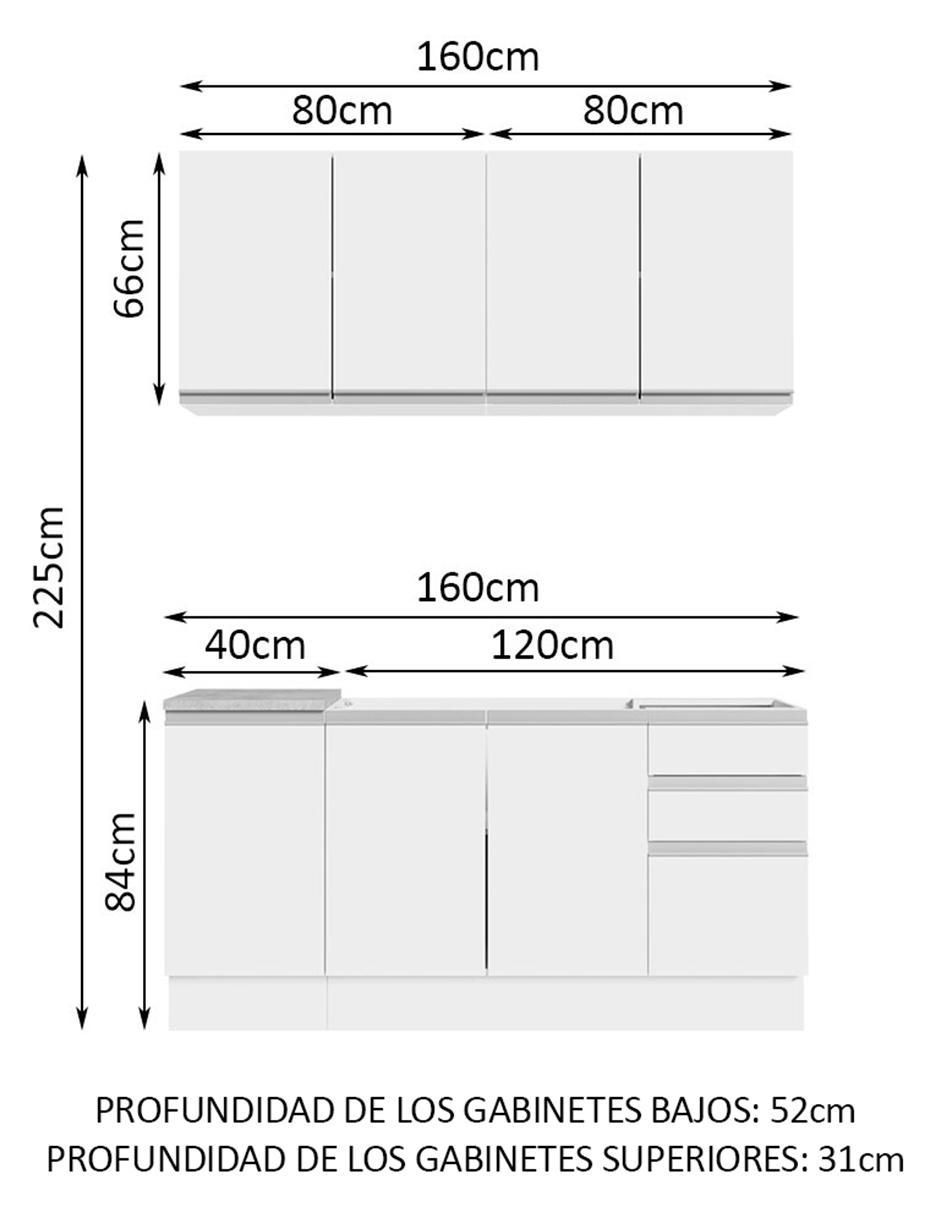 Cocina integral Glamy 11