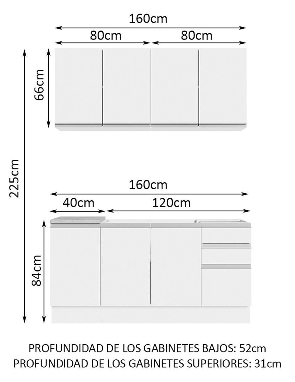 Cocina integral Glamy 11