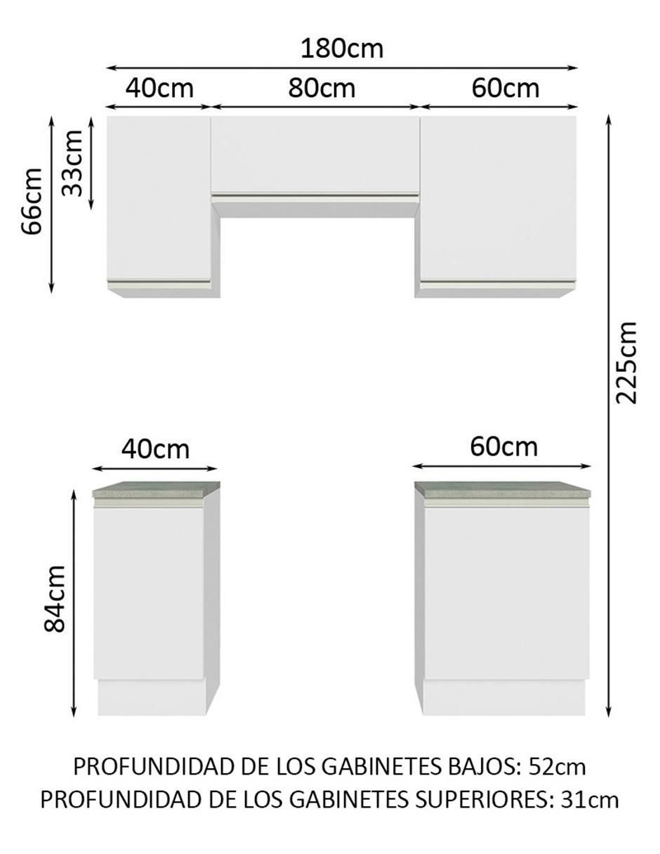Cocina integral Glamy 12