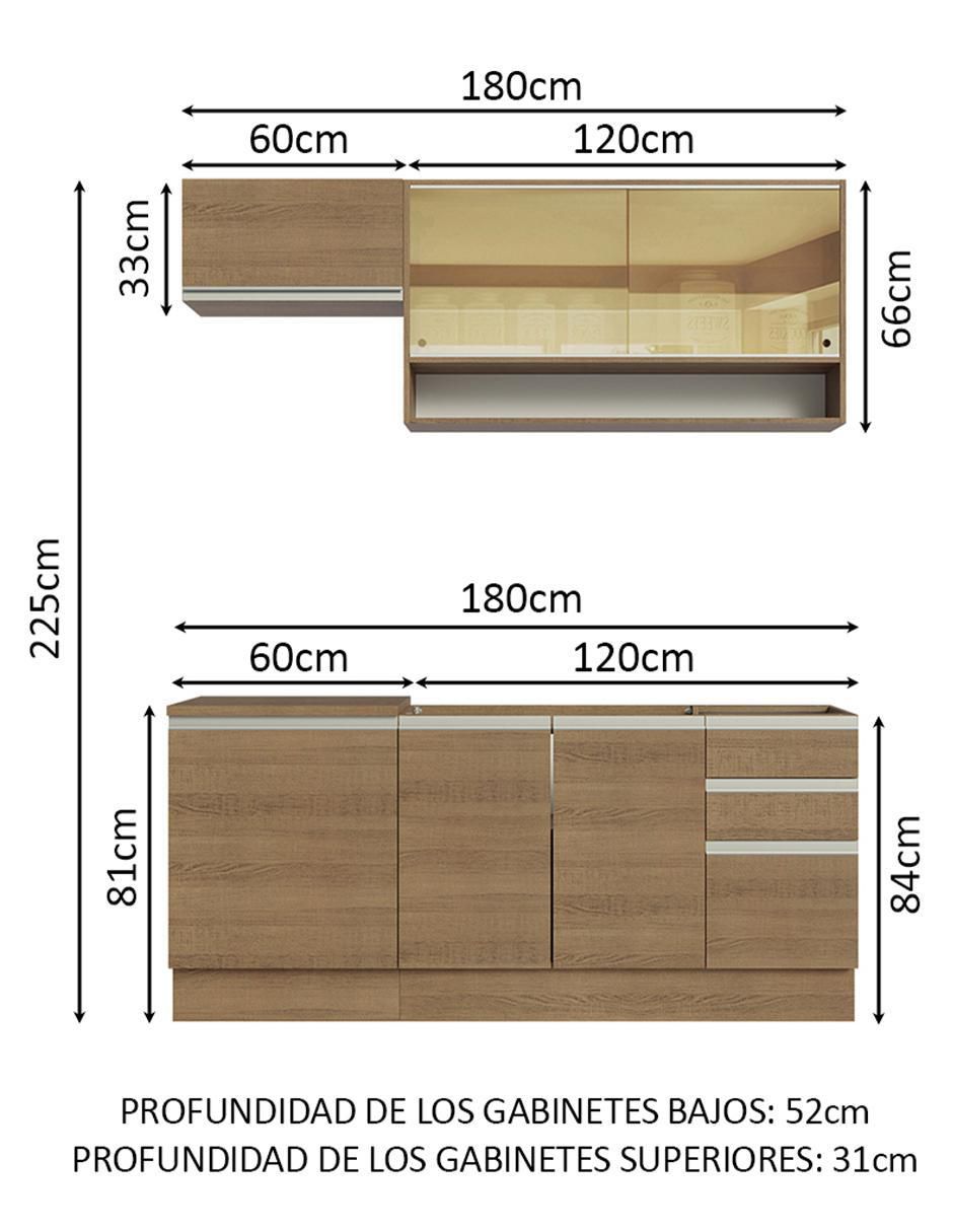 Cocina integral Glamy 11