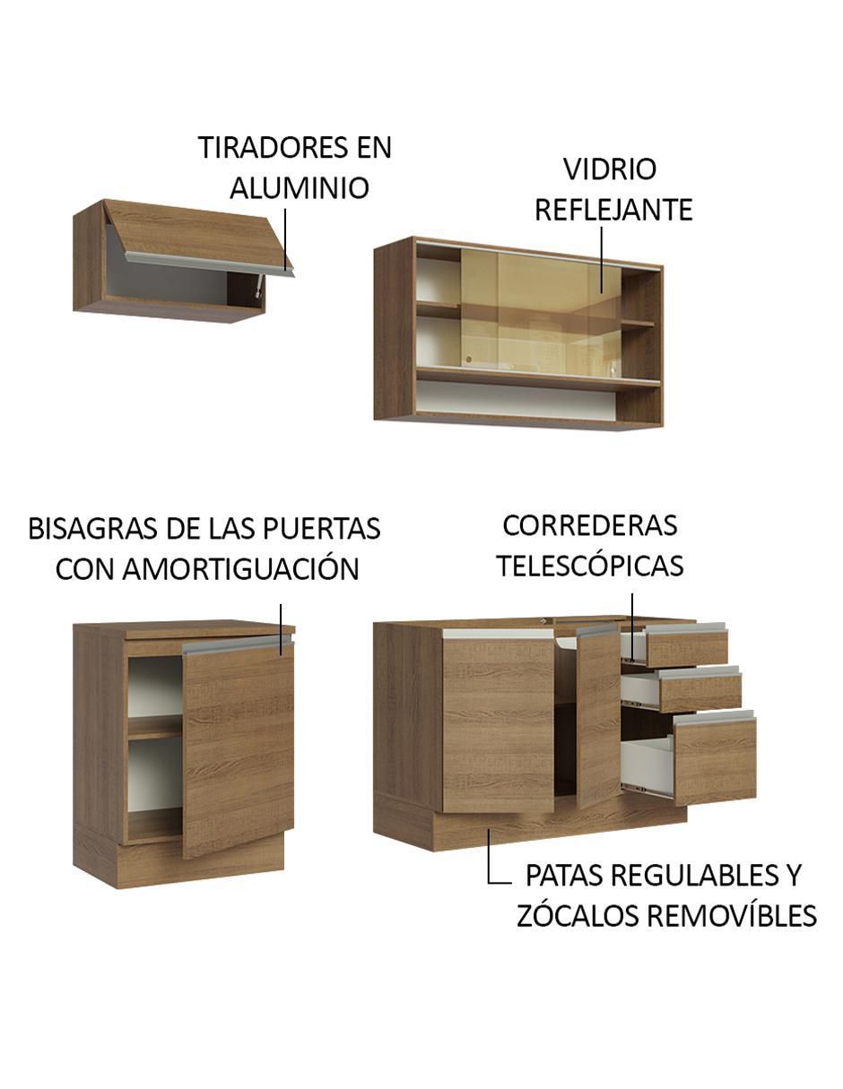 Cocina integral Glamy 8