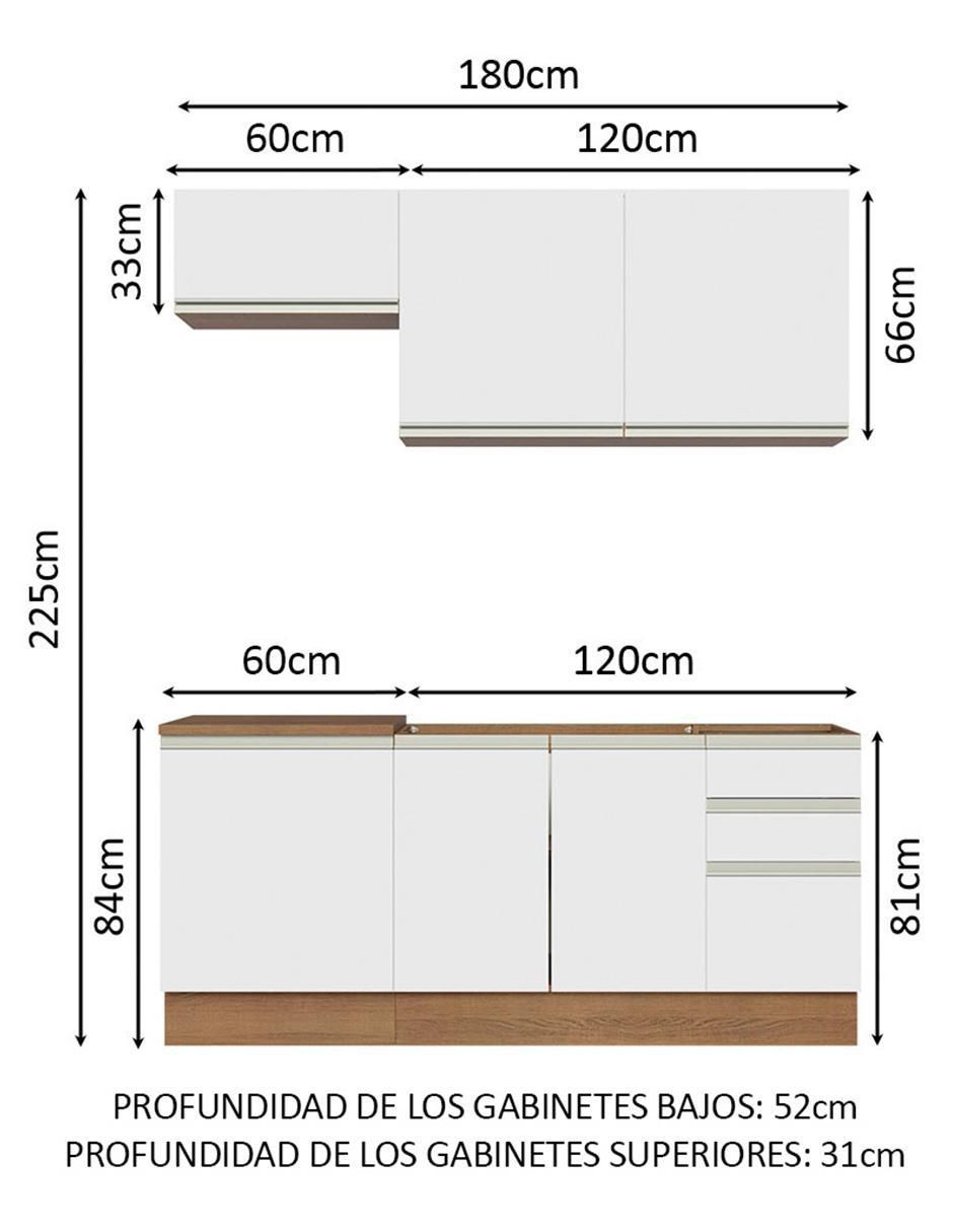 Cocina integral Glamy 12