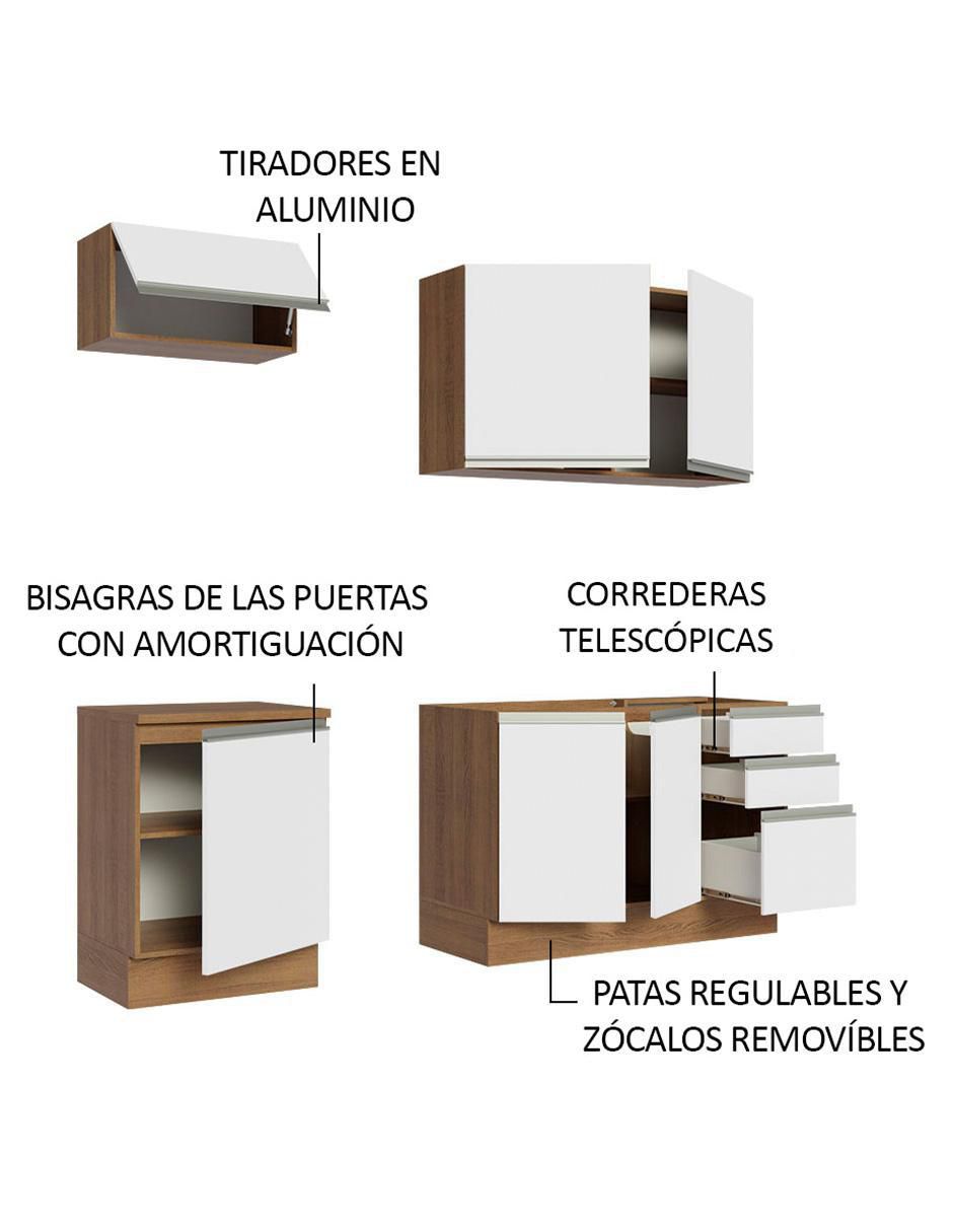 Cocina integral Glamy 9