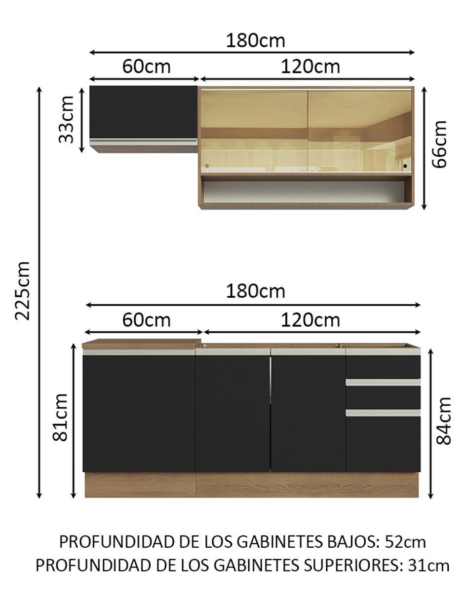 Cocina integral Glamy 11