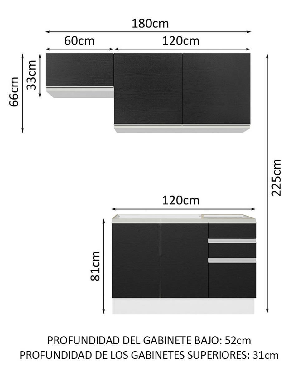 Cocina integral Glamy 11