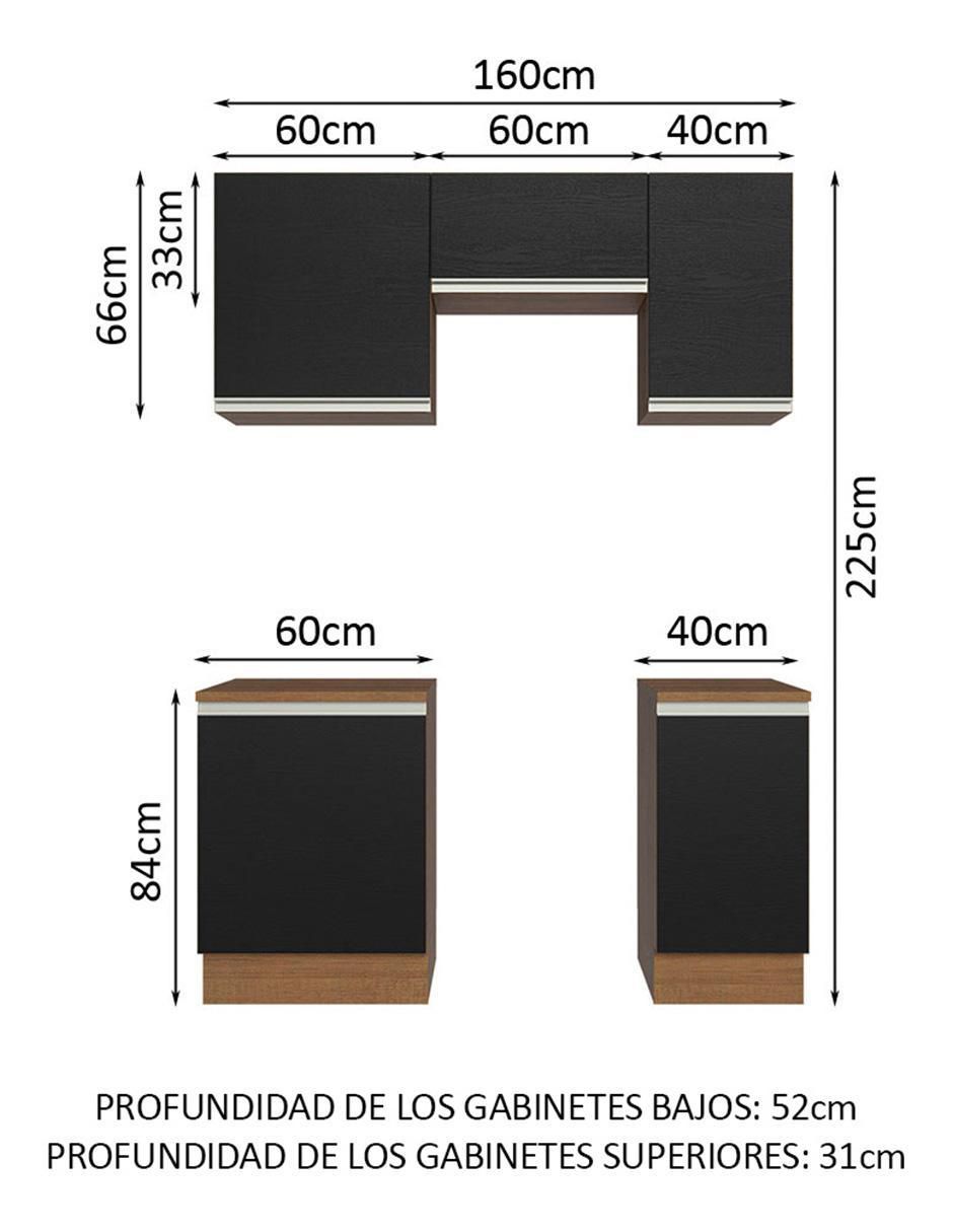 Cocina integral Glamy 12