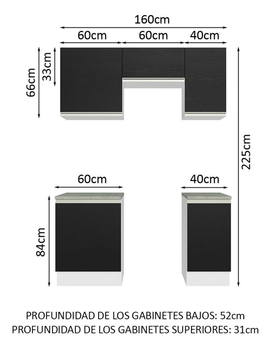 Cocina integral Glamy 11