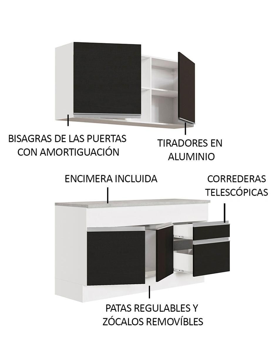 Cocina integral Glamy 7