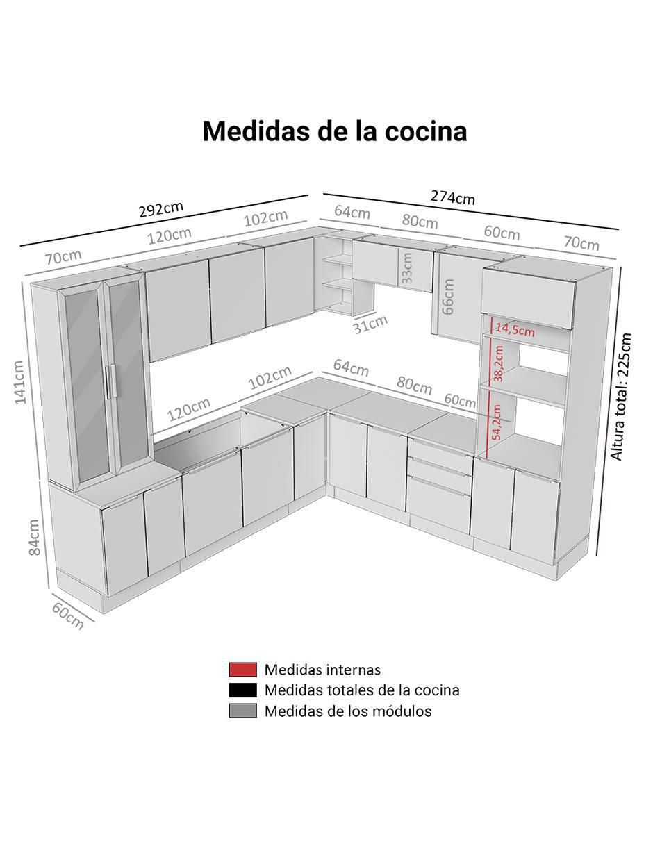 Cocina integral Lux 11