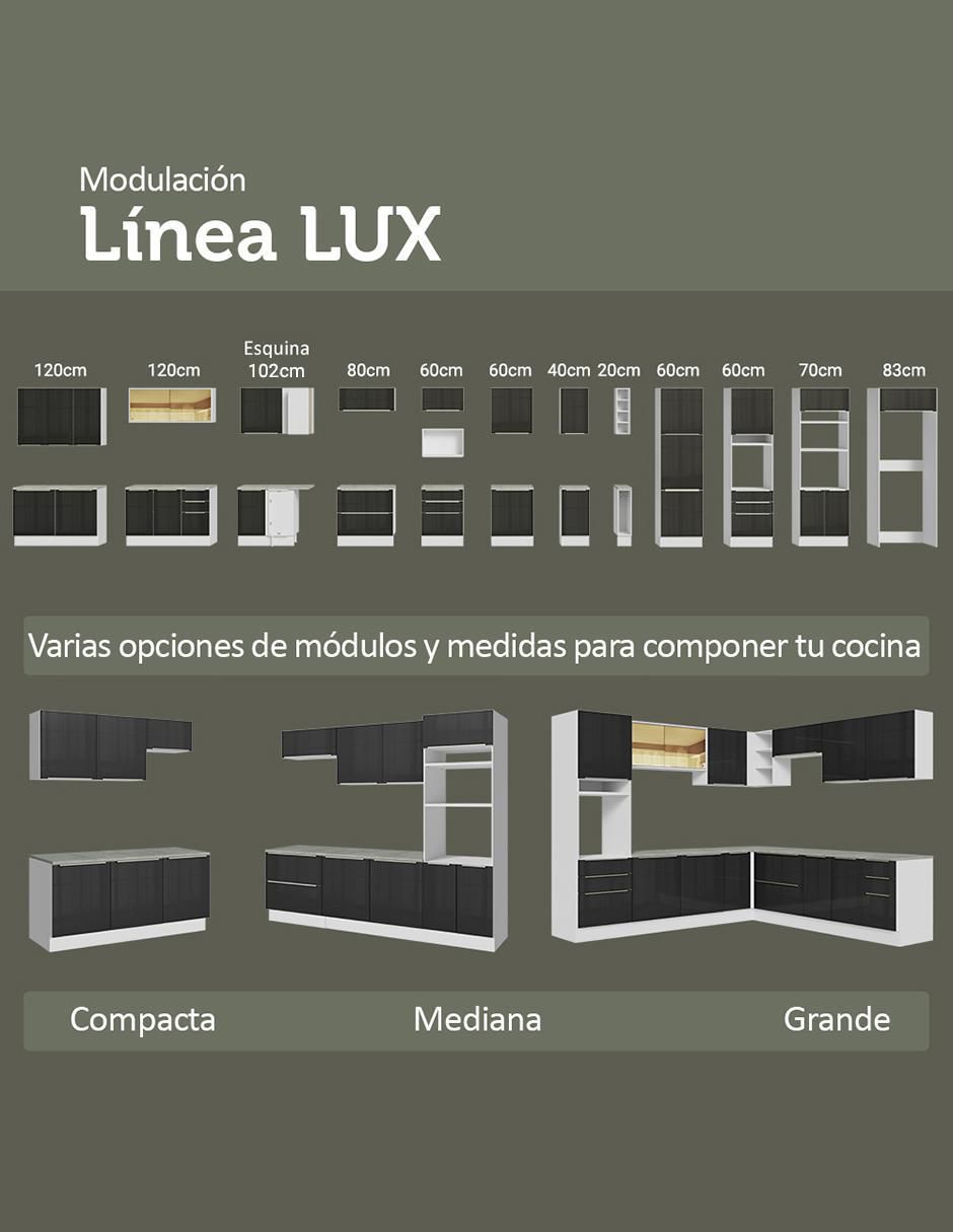 Cocina integral Lux 13