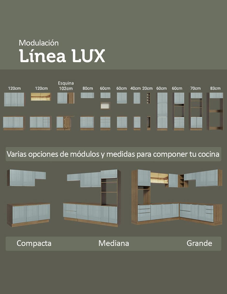 Cocina integral Lux 14