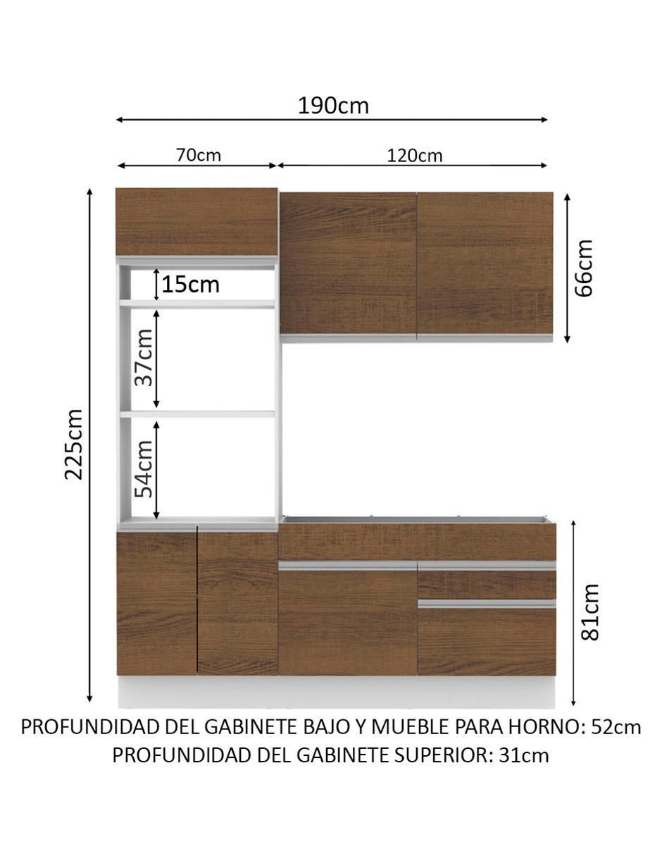 Cocina integral Lívia 11