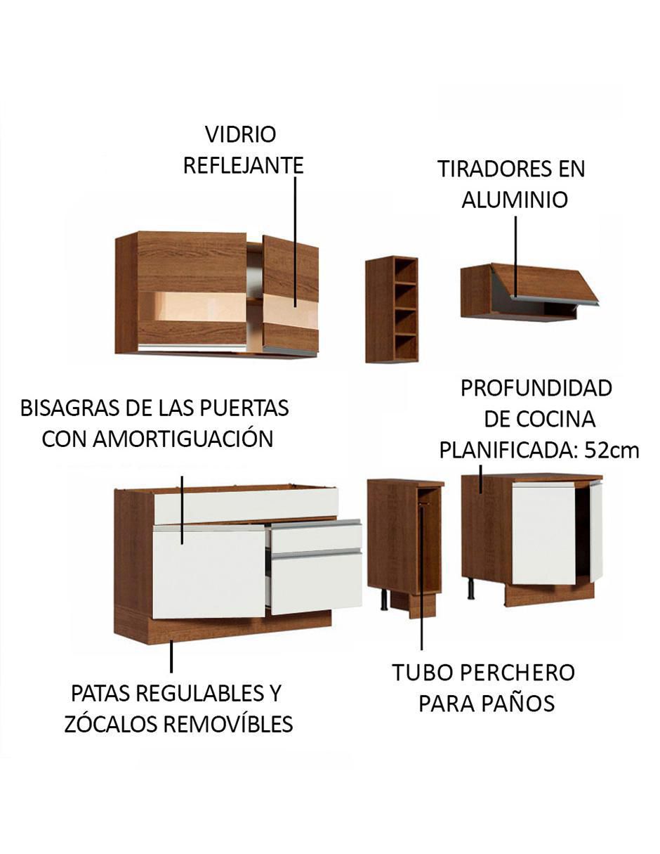 Cocina integral Parma Glamy 7