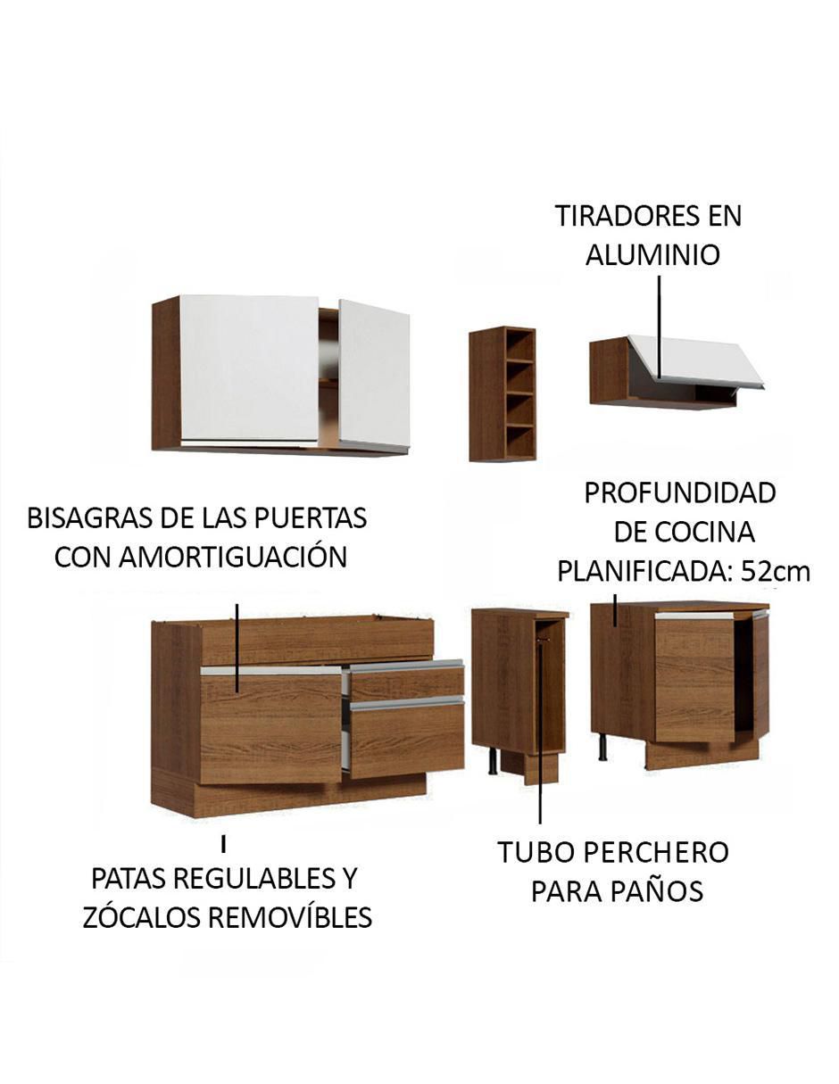 Cocina integral Parma Glamy 6