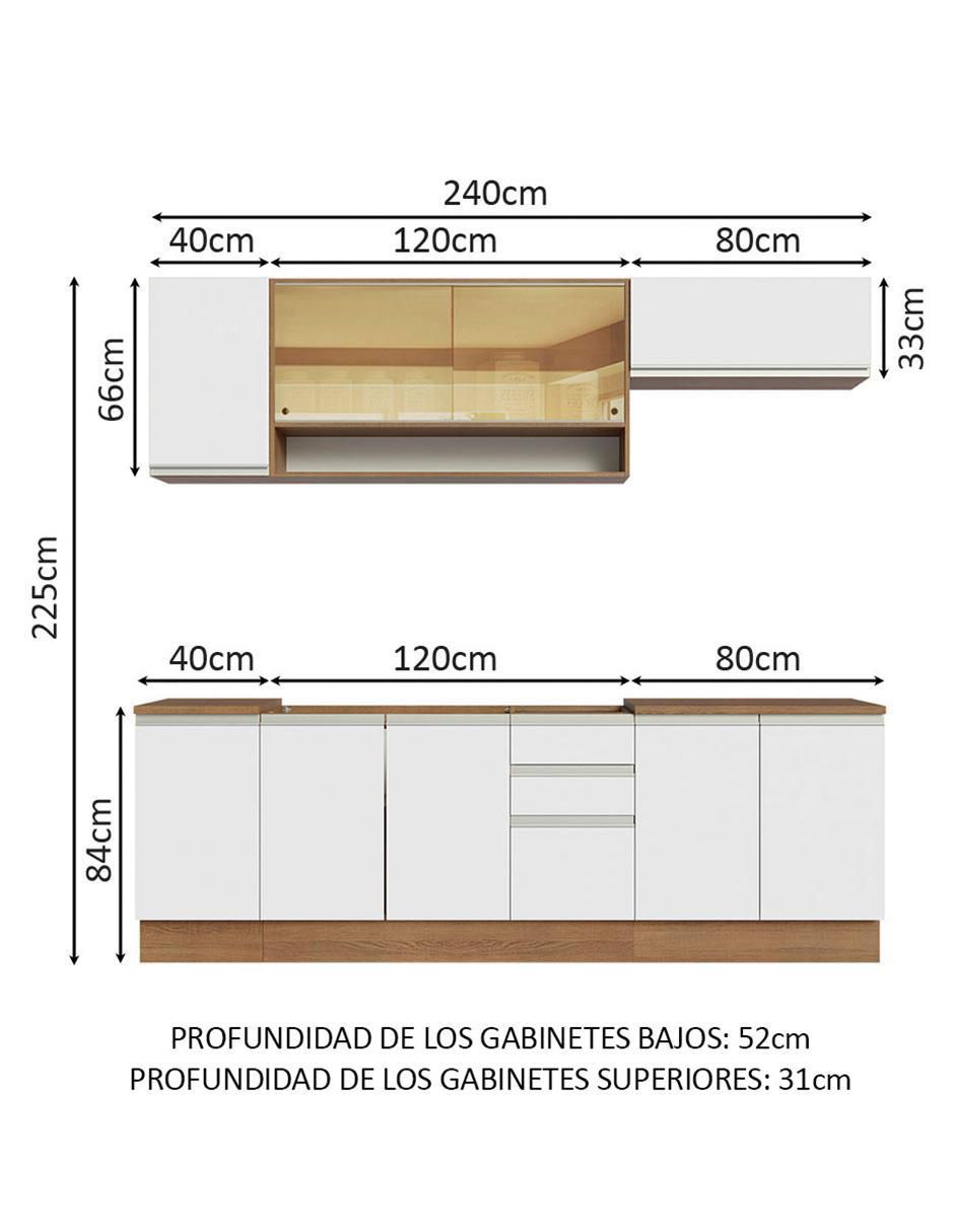 Cocina integral Glamy 11
