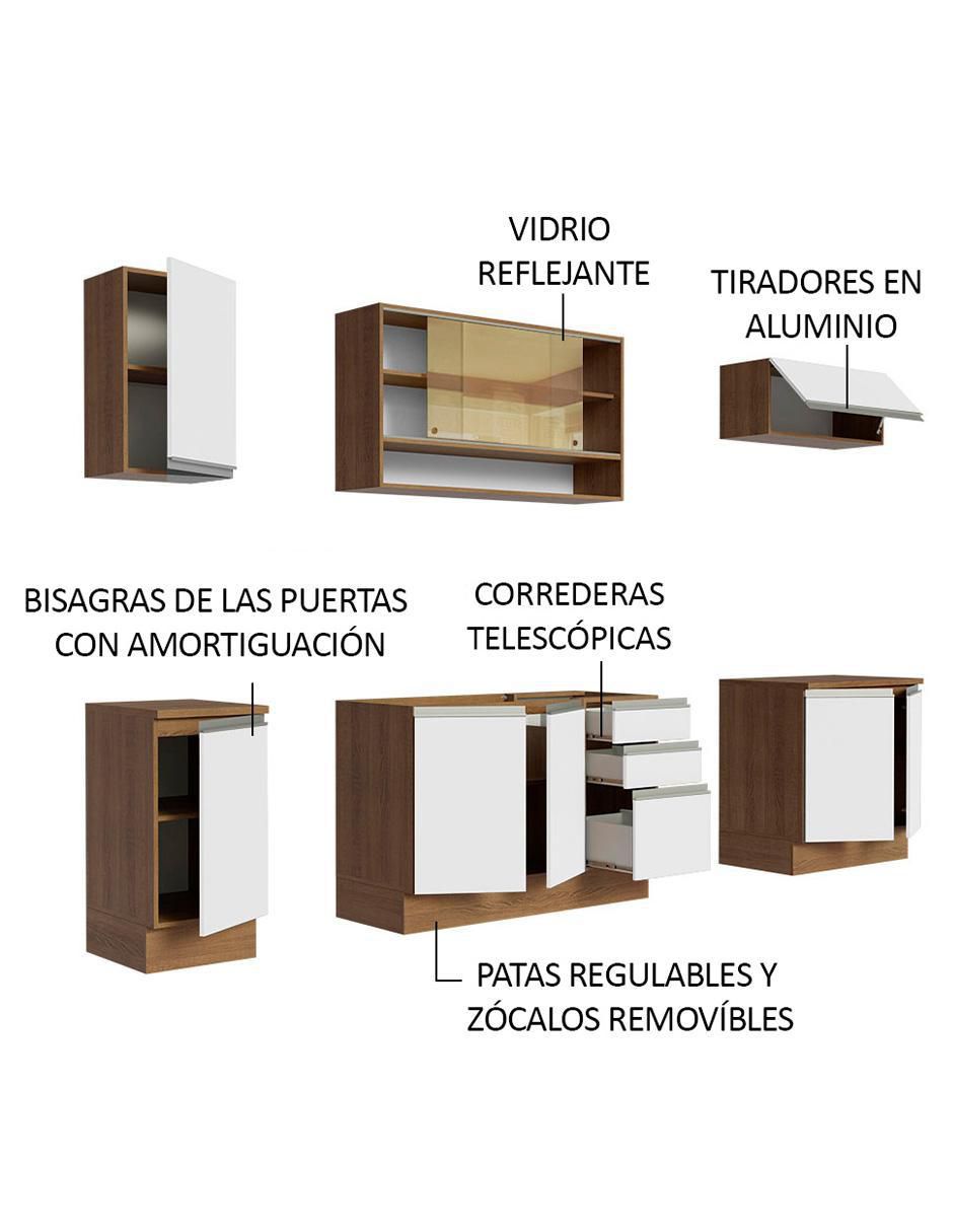 Cocina integral Glamy 8