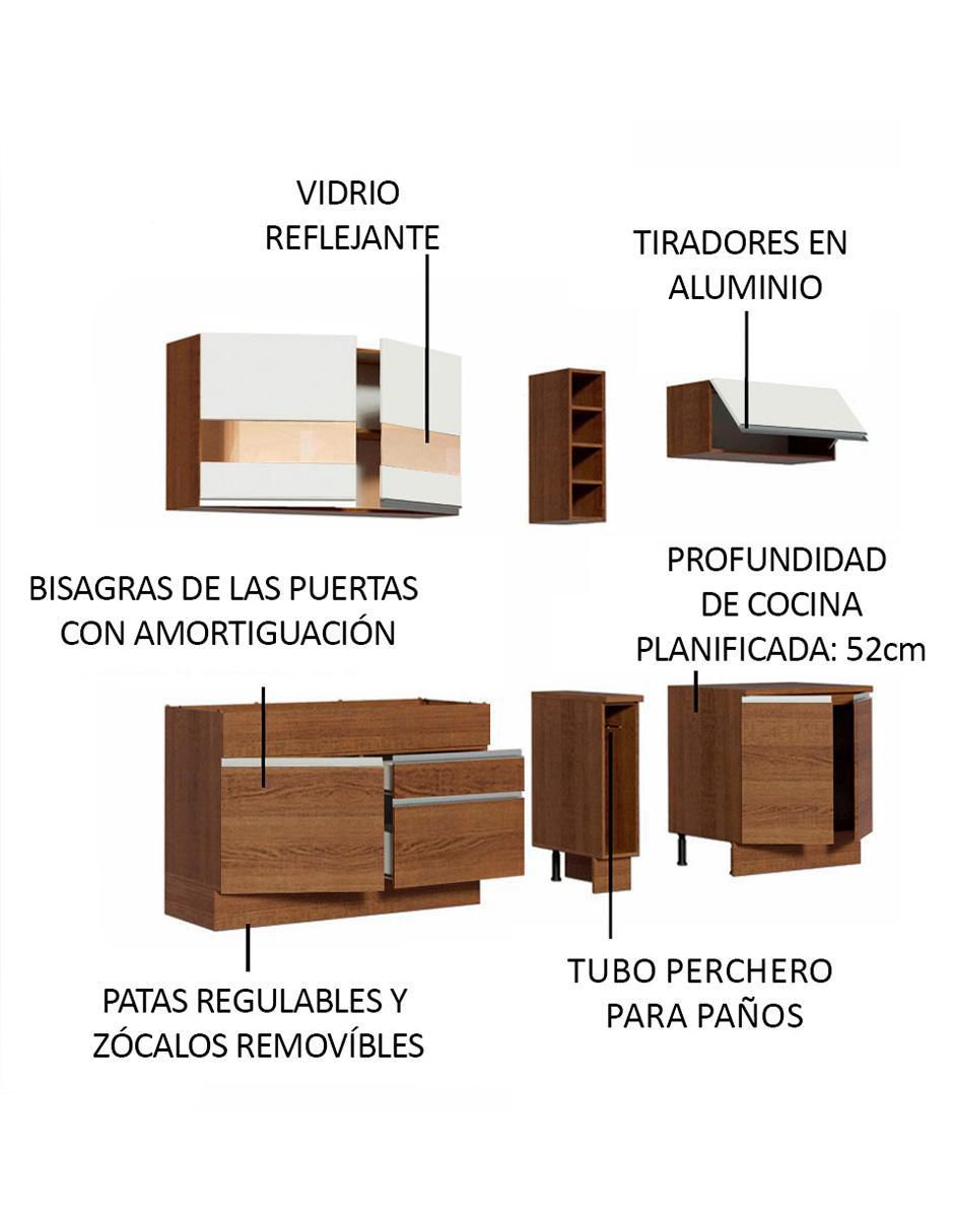 Cocina integral Parma Glamy 6