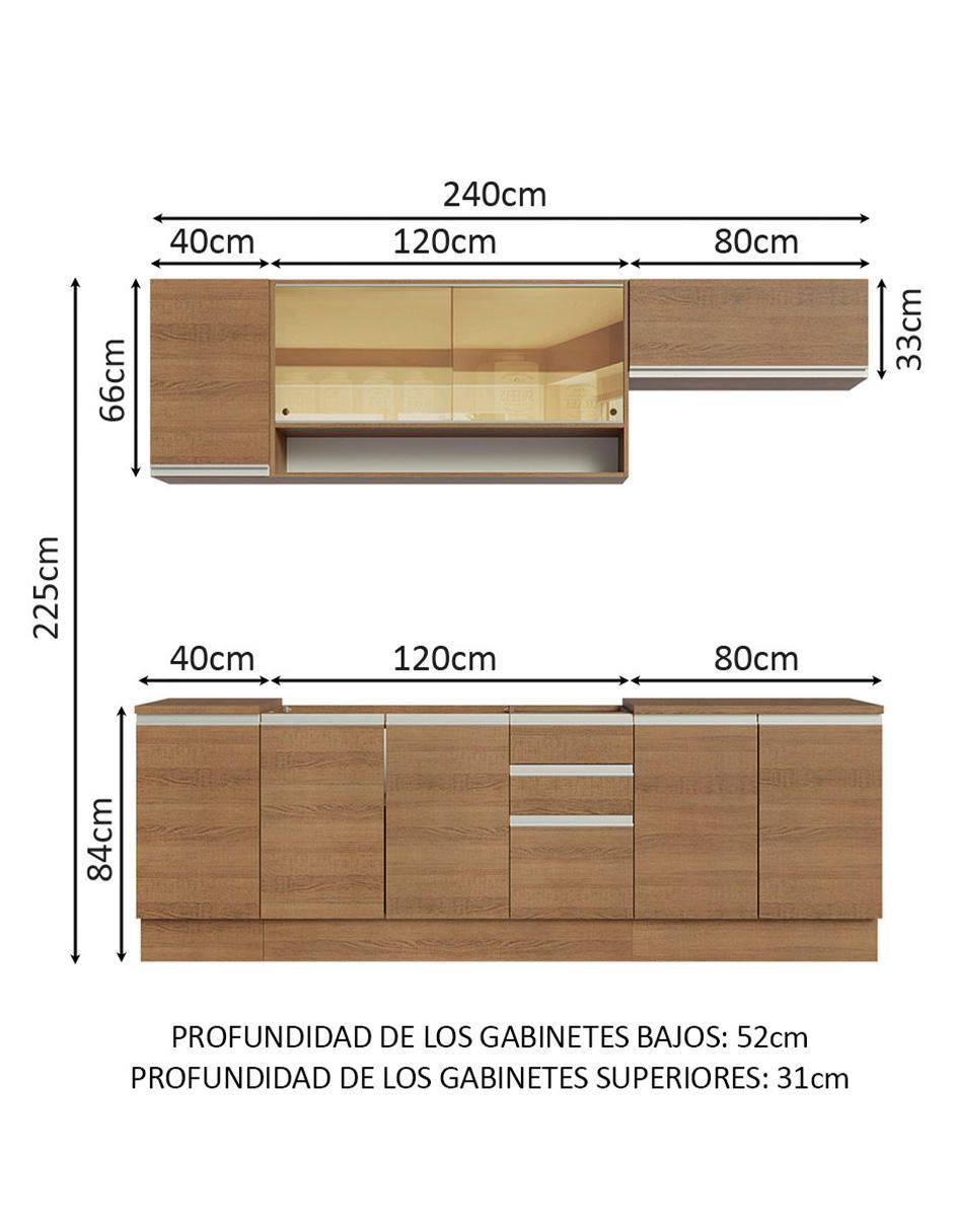 Cocina integral Glamy 12