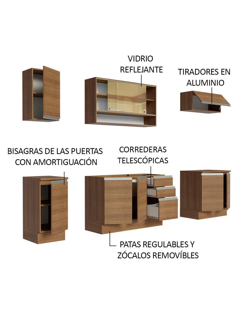 Cocina integral Glamy 8