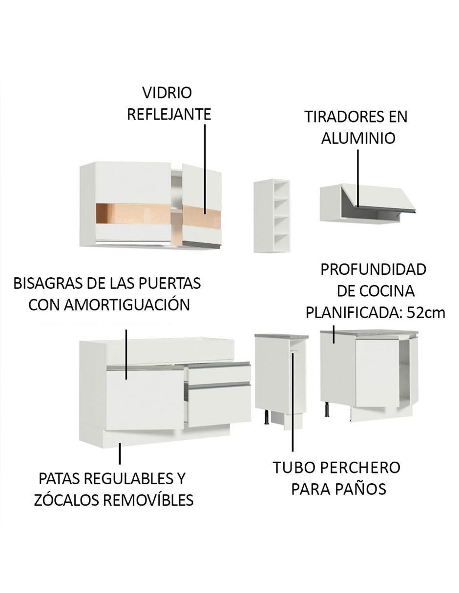 Cocina integral Parma Glamy 7