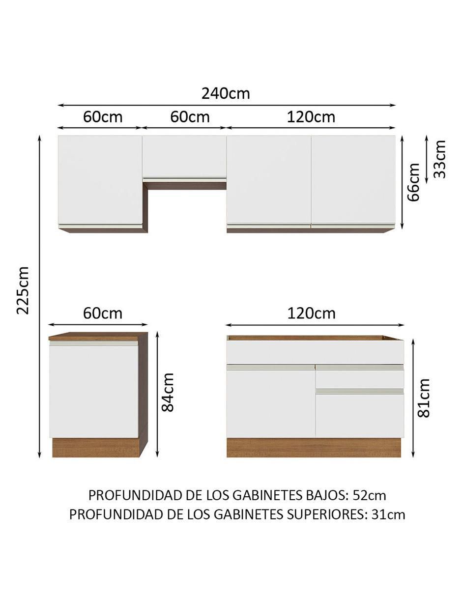 Cocina integral Glamy 12