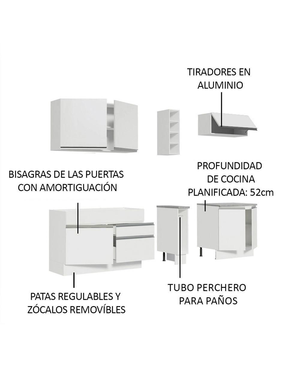 Cocina integral Parma Glamy 8