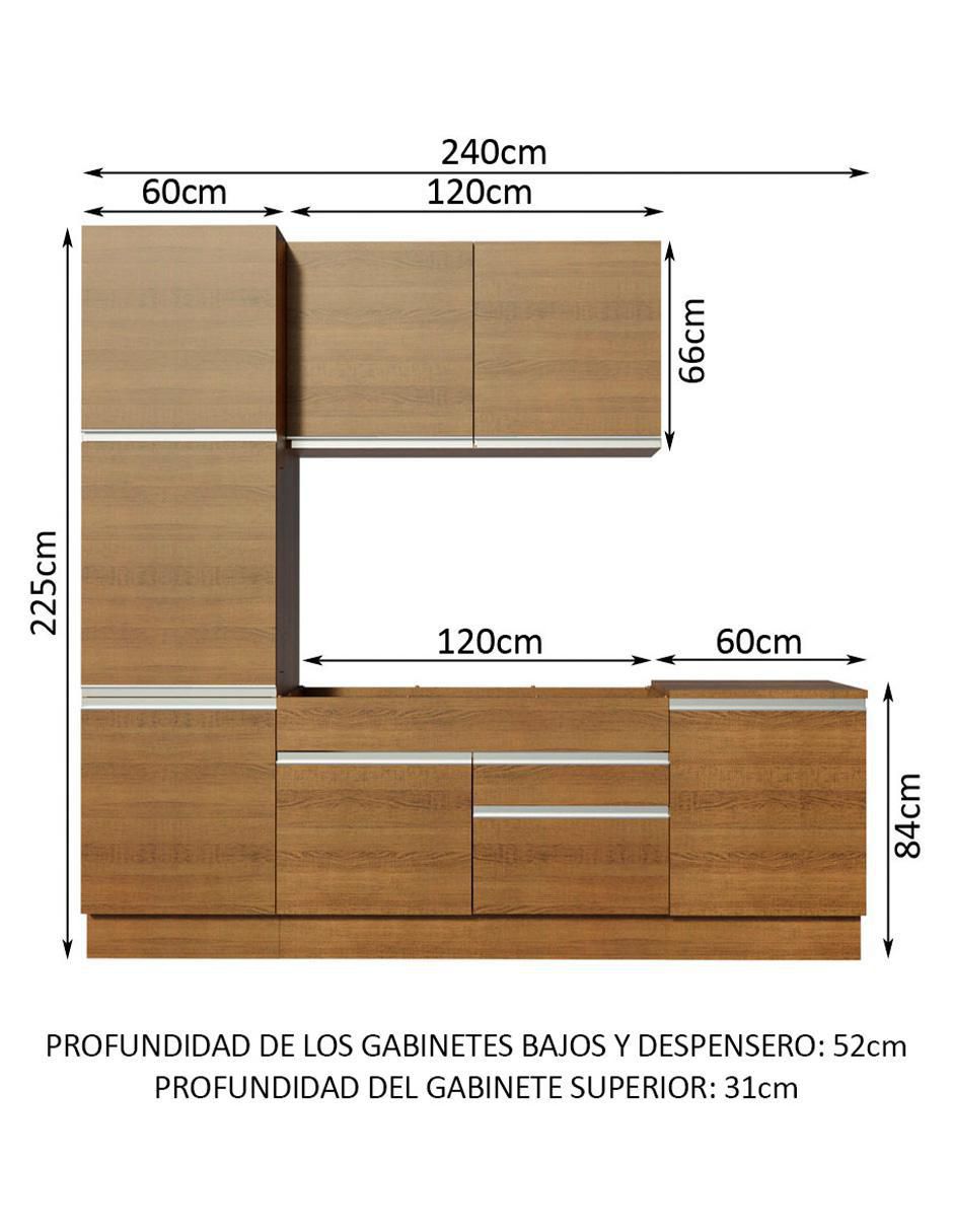Cocina integral Bari Glamy 10