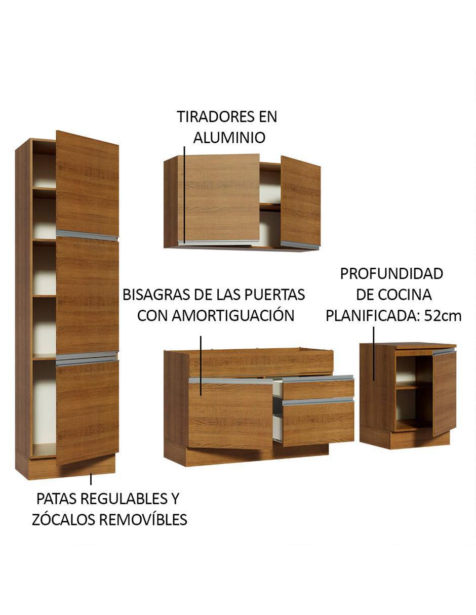 Cocina integral Bari Glamy 8