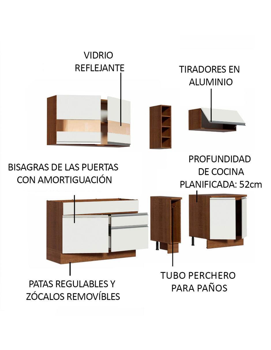 Cocina integral Parma Glamy 6