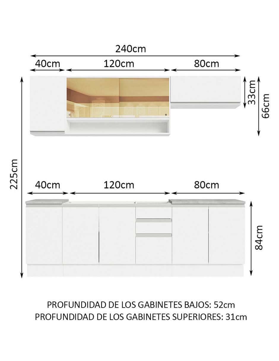 Cocina integral Glamy 10